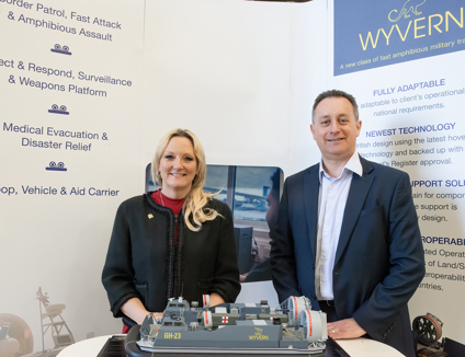 Amanda Martin MP Visits Griffon Marine's Shipyard in Portchester