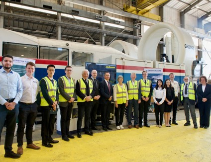 UK Ambassador to Japan Visits Griffon Marine to Learn About Pioneering Wyvern-J Hovercraft